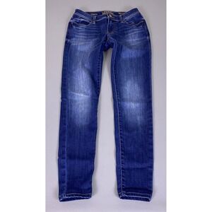 Buckle Black Fit No 53 Skinny Jeans Women's 26x30 Blue Dark Wash‎ Denim Low Rise